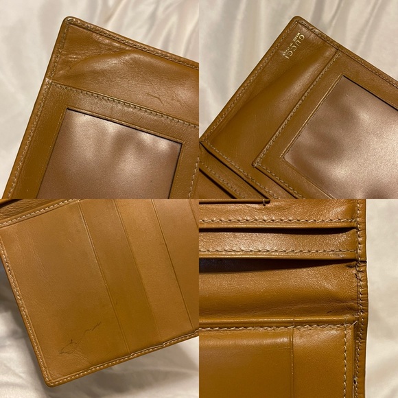Authentic vintage Gucci wallet canvas & leather - Picture 10 of 16